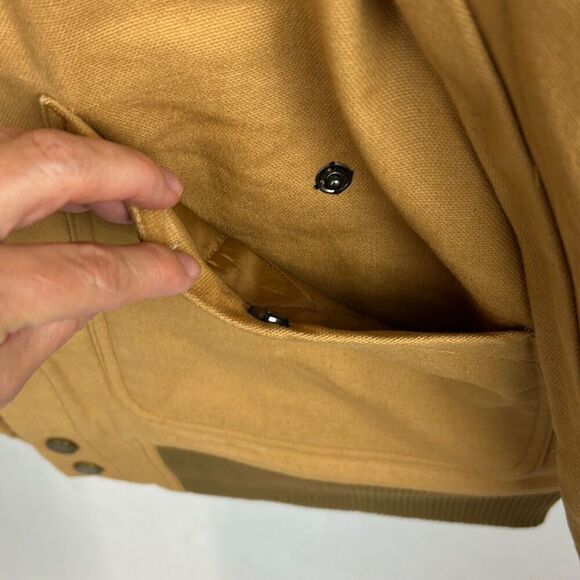 NEW Sendero Provisions Co La Tierra Work Jacket SZ MED Rugged Brown Canvas - Picture 3 of 7